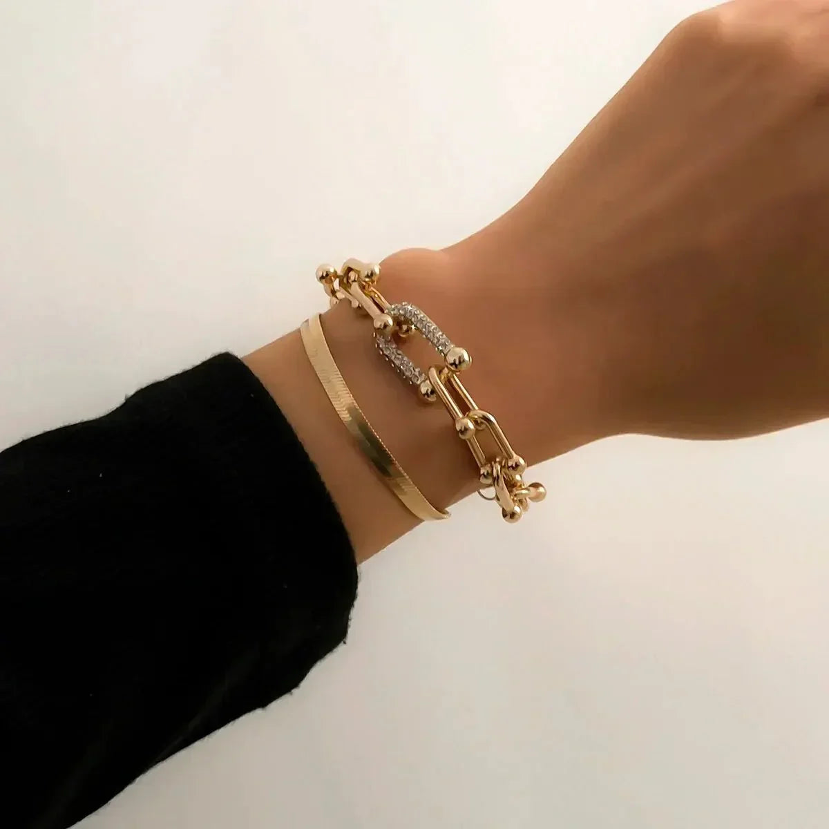 Maelys – Armbandset Kette & Schlange