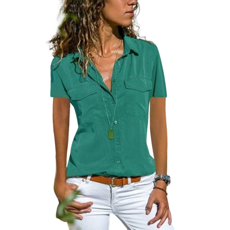 Lotti – Streetwear-Bluse mit kurzen Ärmeln