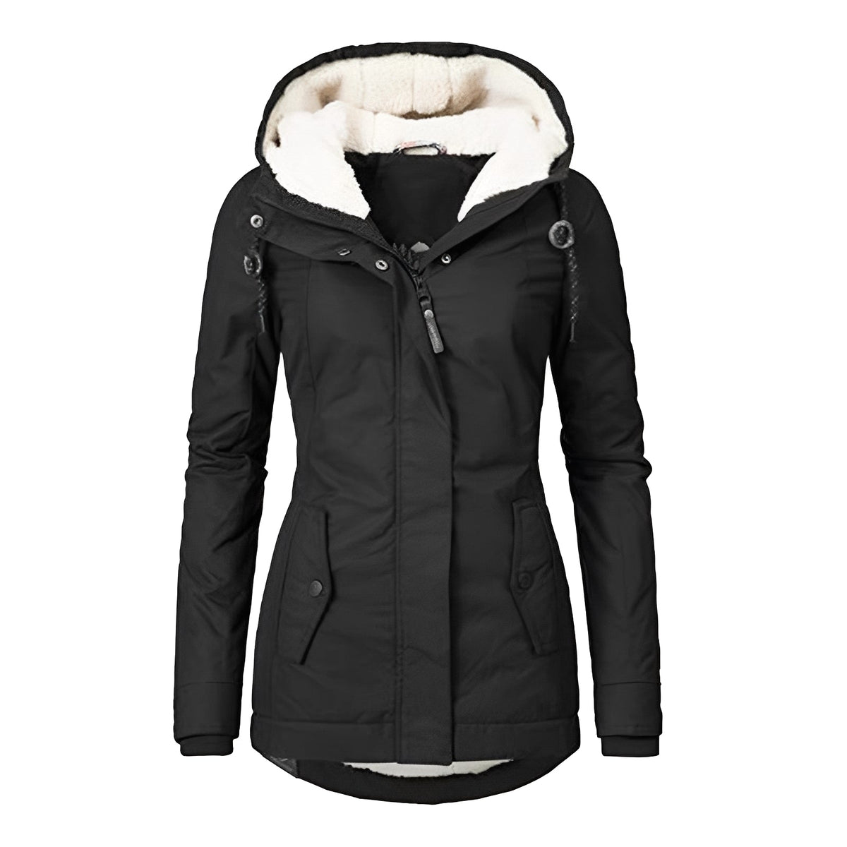 Earleen - Komfortable und gemütliche Jacke mit Kapuze