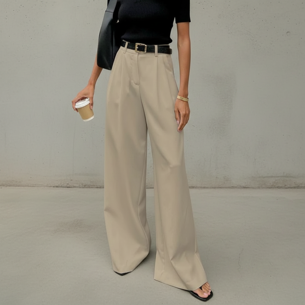 Marlene - Stylische Hose mit weitem Schnitt