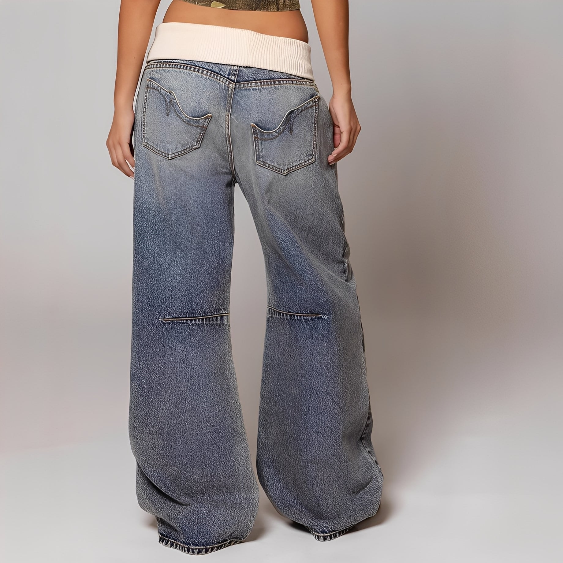 Vanessa - Komfortable, weit geschnittene Jeans