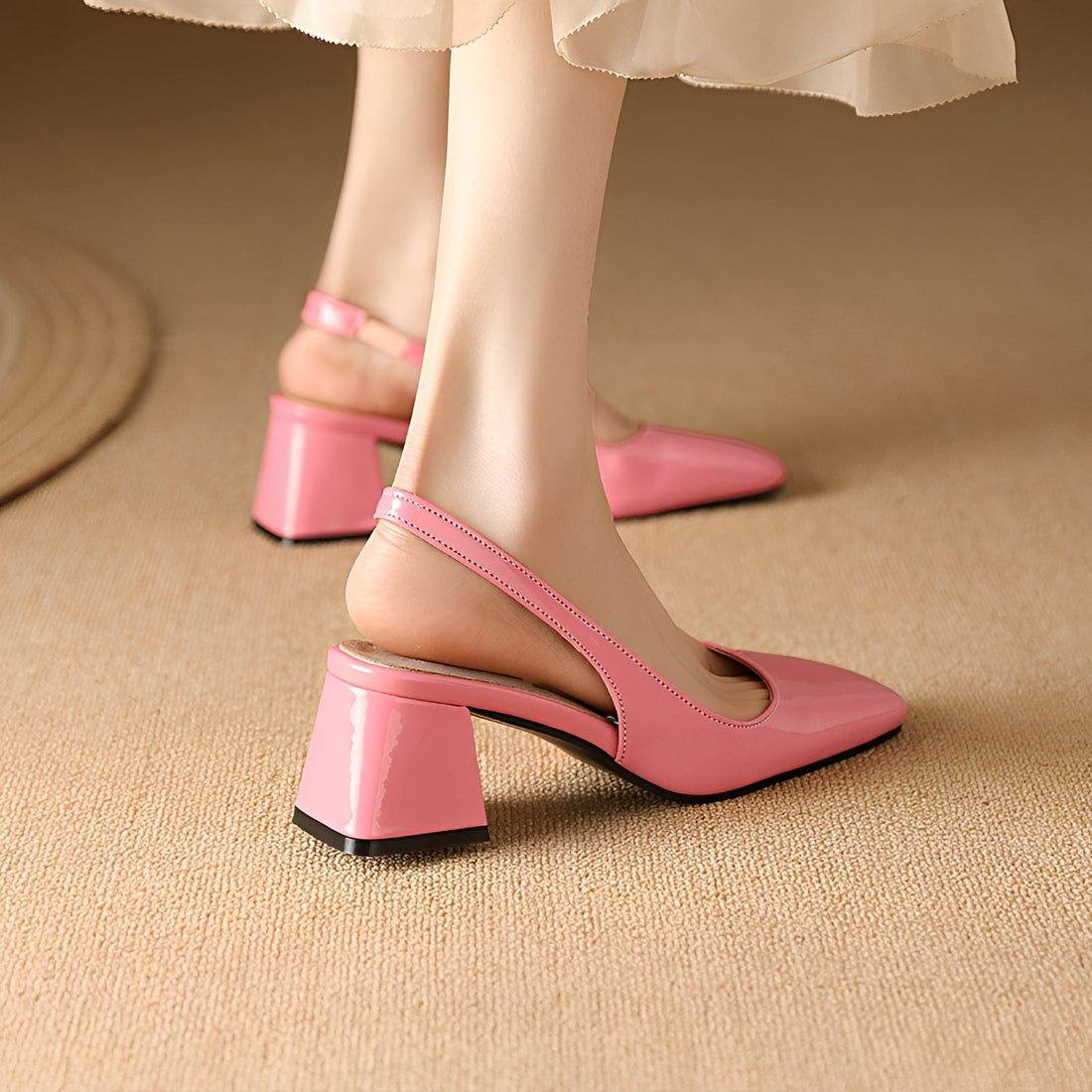Kristen - Modische Schuhe mit eckigem Absatz