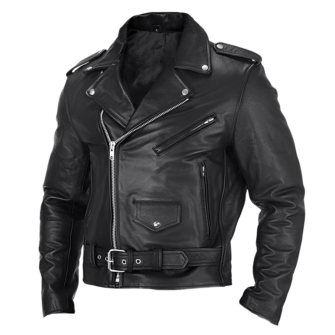 Brandon - Herren-Motorradjacke mit vielen Taschen