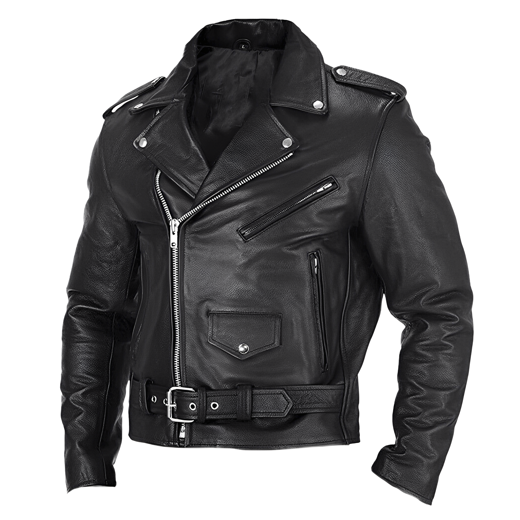 Brandon - Herren-Motorradjacke mit vielen Taschen