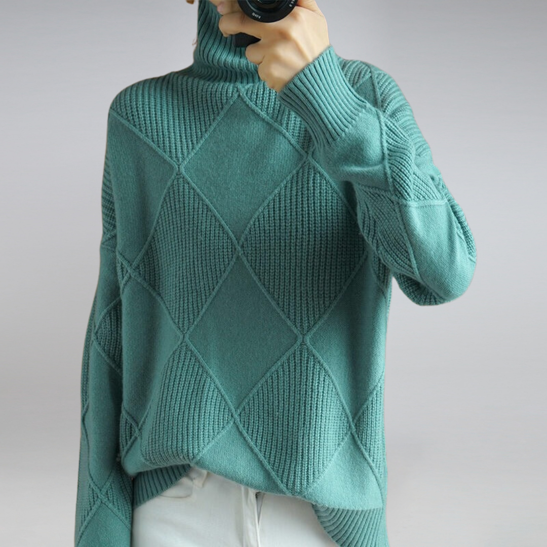Camille - Stilvoller und komfortabler Rollkragenpullover