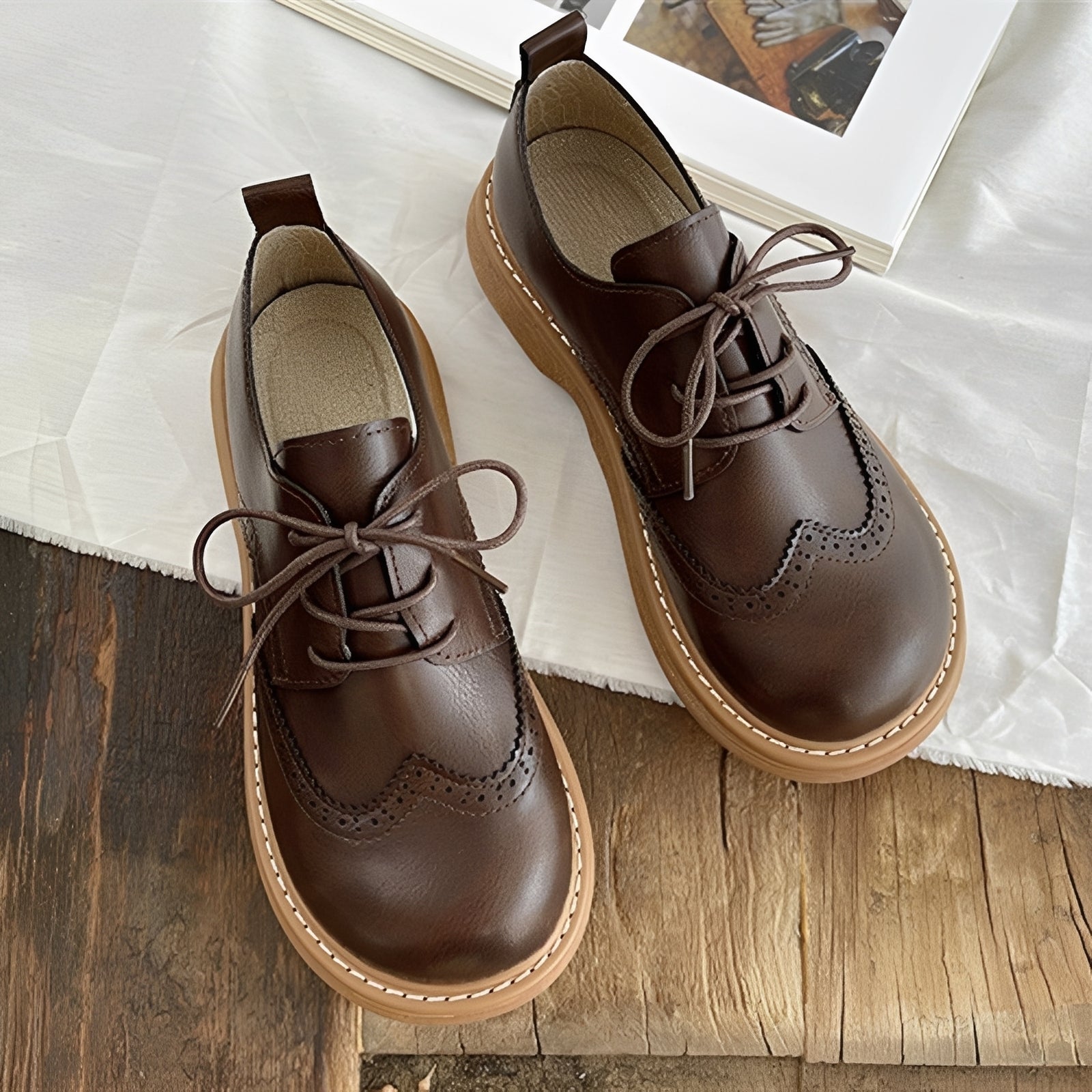 Vanessa - Klassische Oxford-Schuhe für Damen