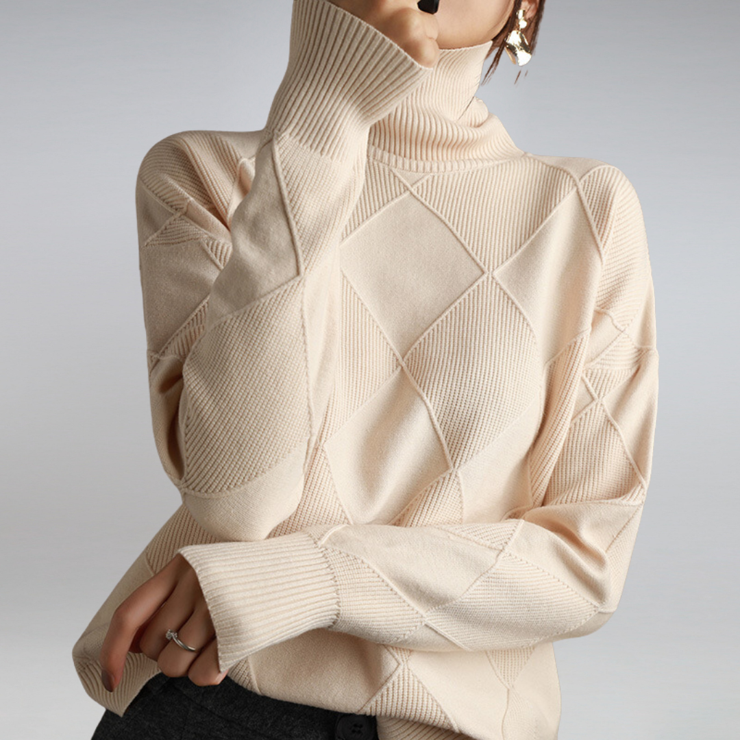 Camille - Stilvoller und komfortabler Rollkragenpullover