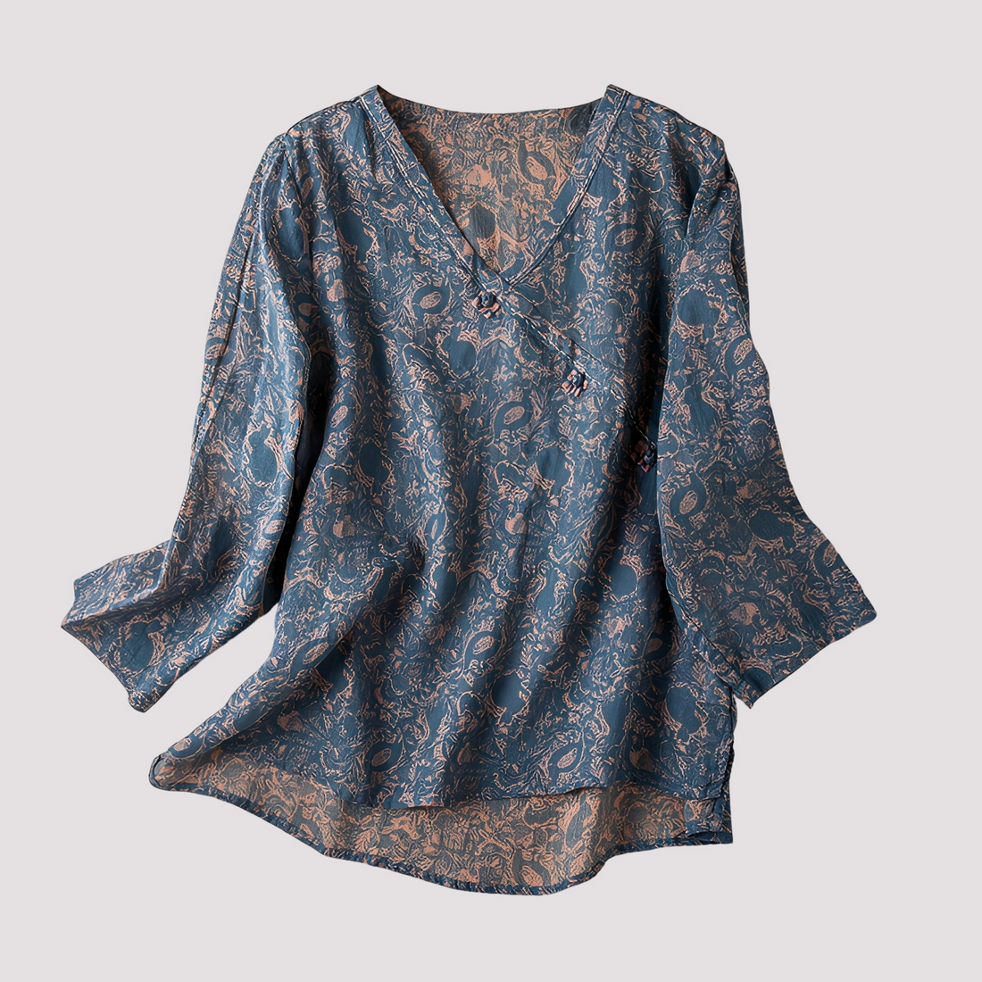 Monica - Modische Bluse mit Blumenmuster für Damen