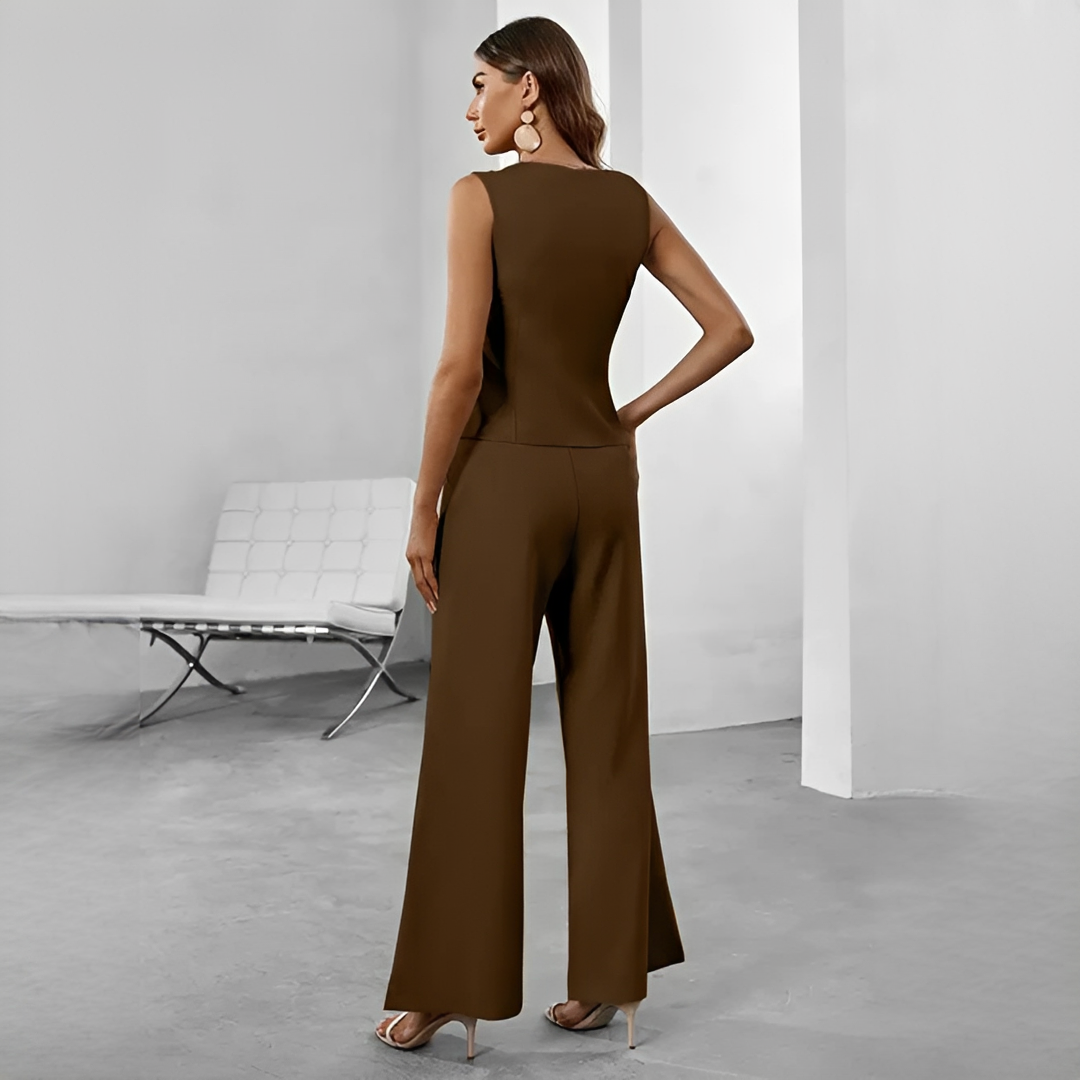 Mirtch - Zweiteiliges, figurbetontes Set für Damen