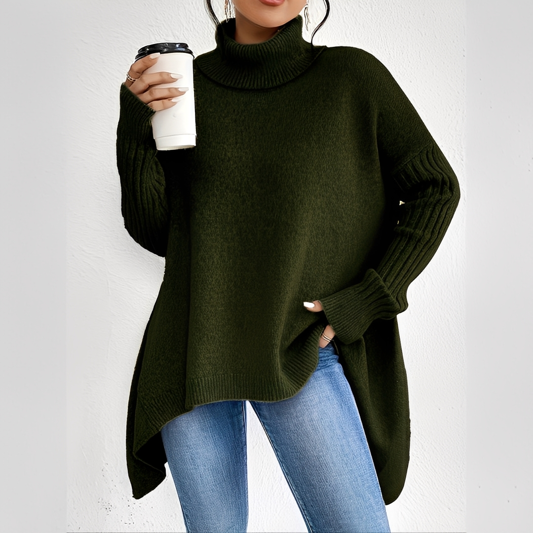 Maëlle - Klassischer Rollkragenpullover