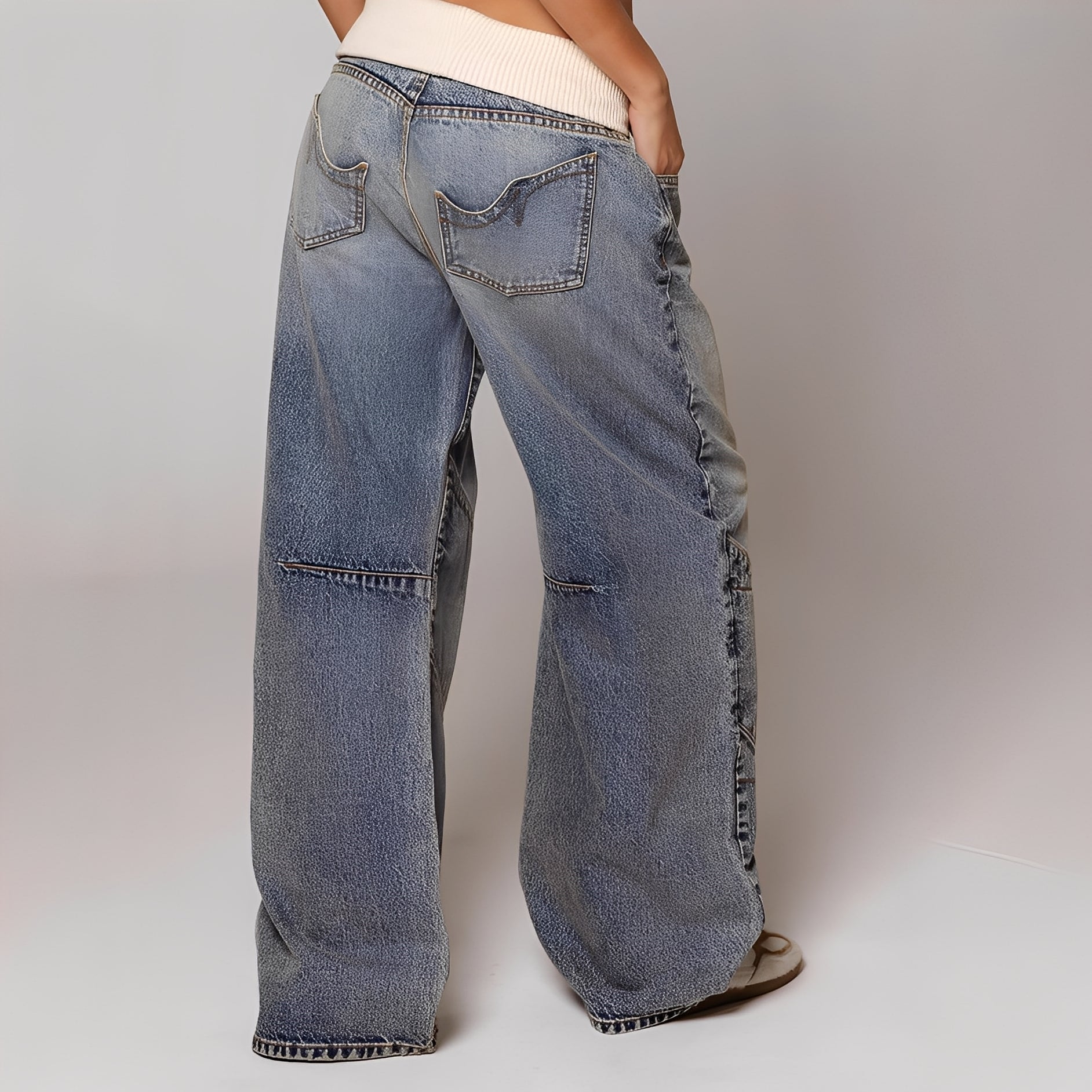 Vanessa - Komfortable, weit geschnittene Jeans