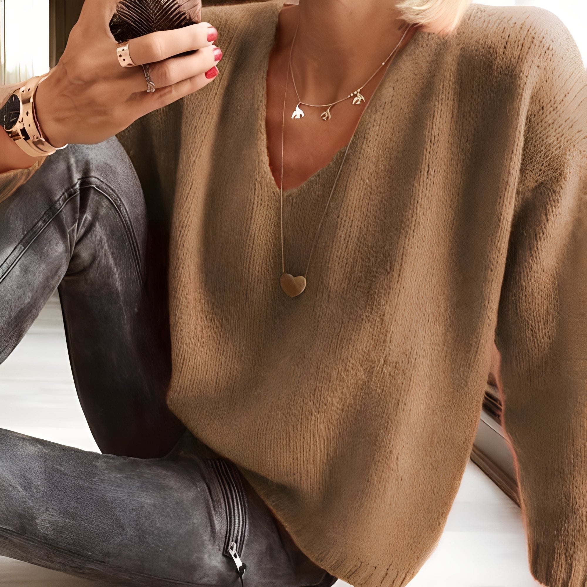 Dorris - Bequemer und kuscheliger Pullover