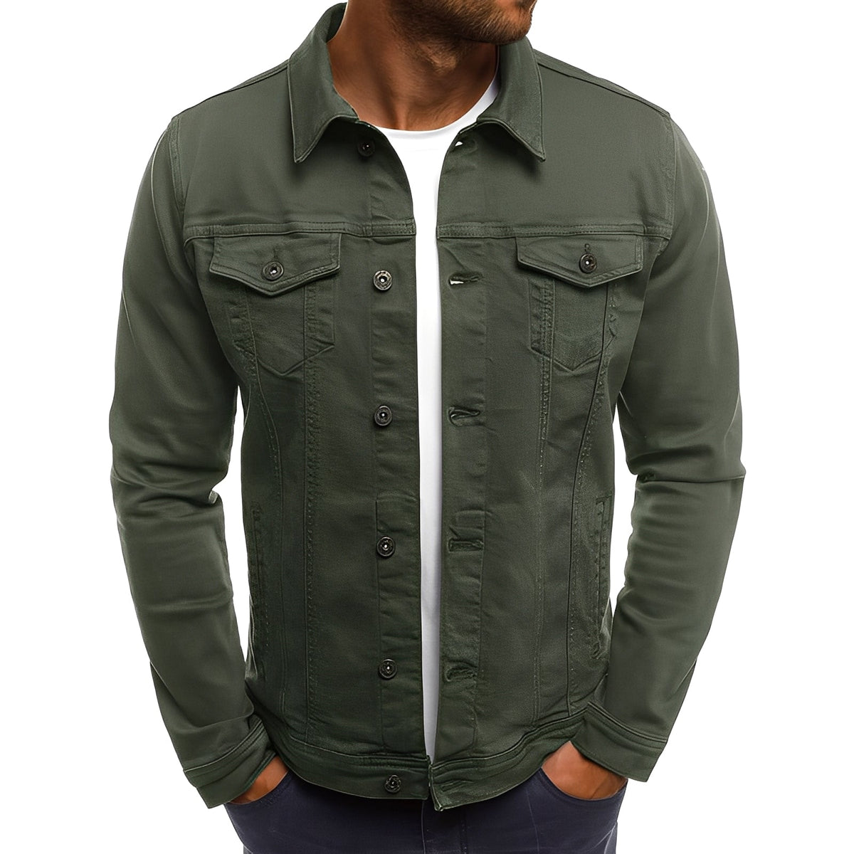 Steven - Robuste Jacke mit Fächern