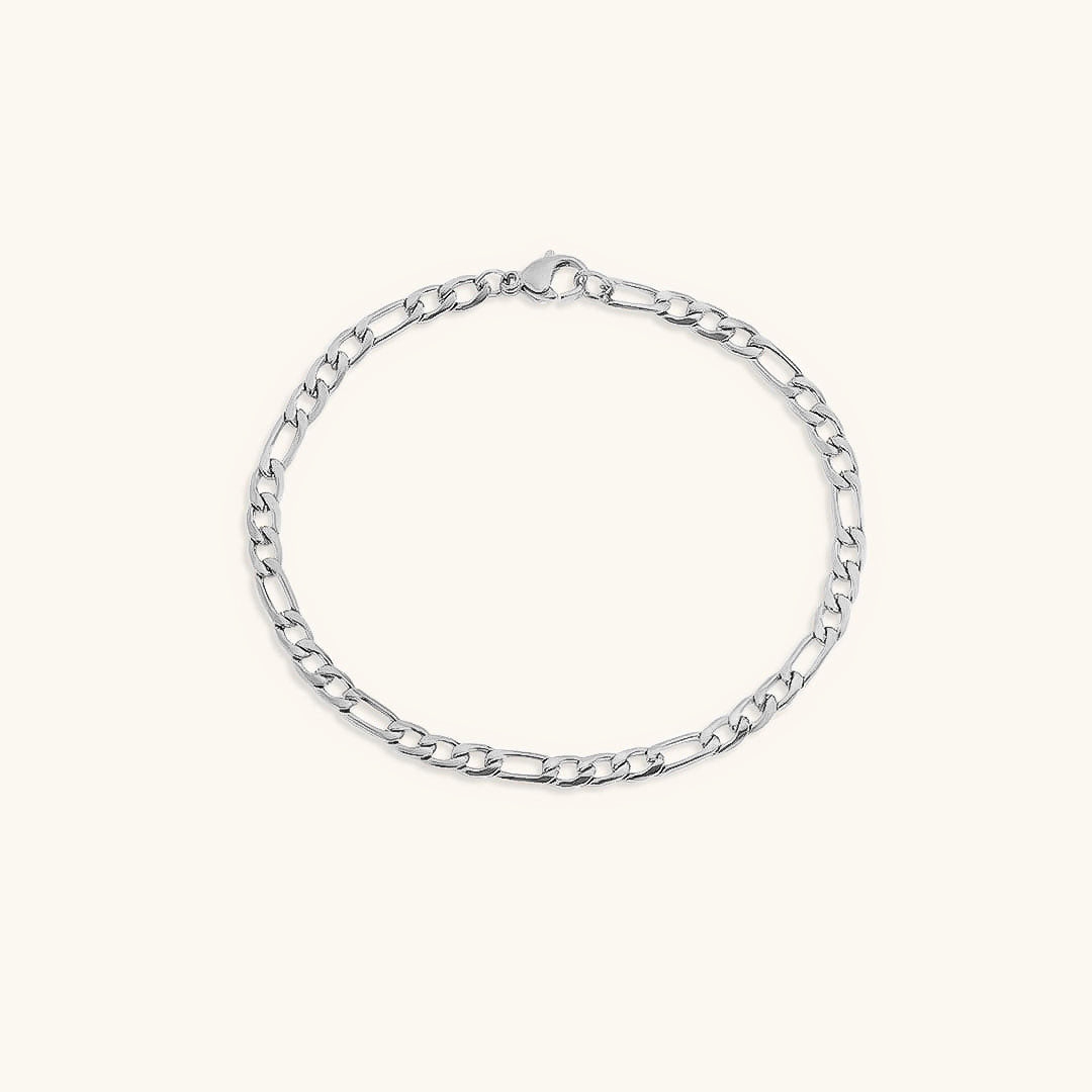 Saturn - Goldenes Kettenarmband