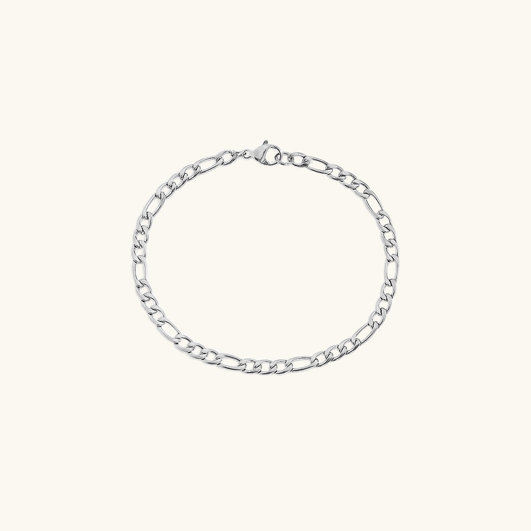 Saturn - Goldenes Kettenarmband