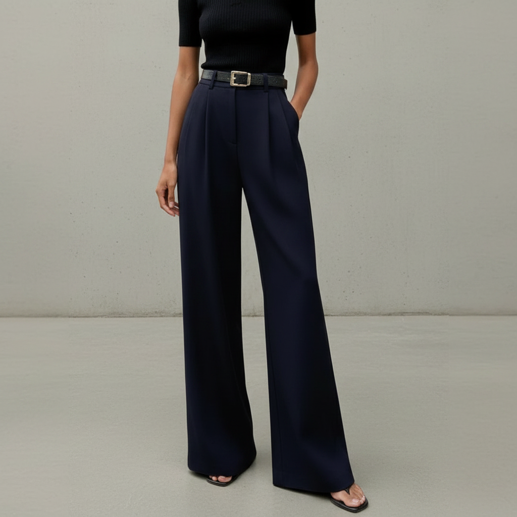 Marlene - Stylische Hose mit weitem Schnitt