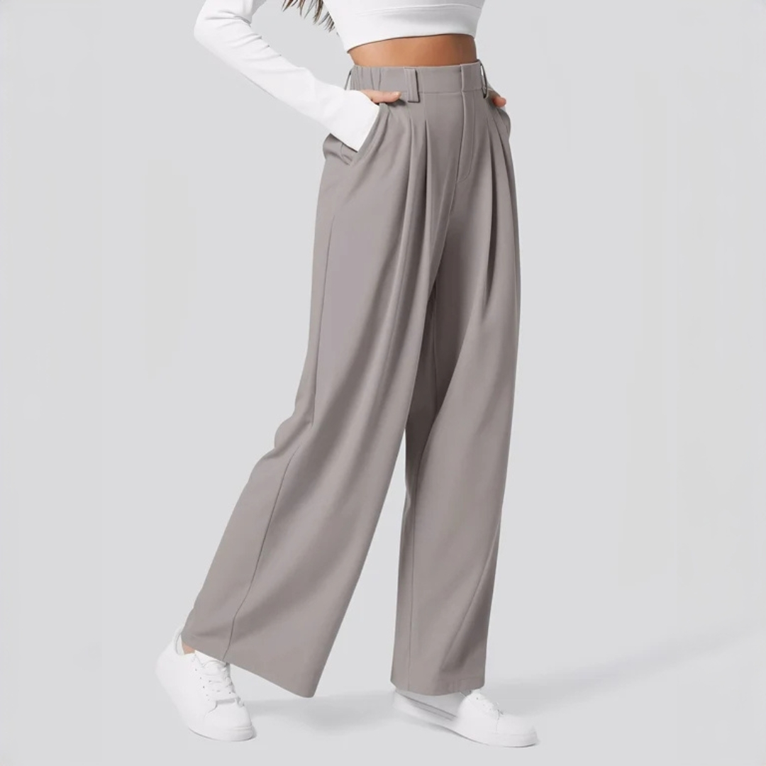 Montana - Bequeme Hose mit weitem Bein