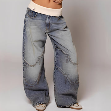 Vanessa - Komfortable, weit geschnittene Jeans