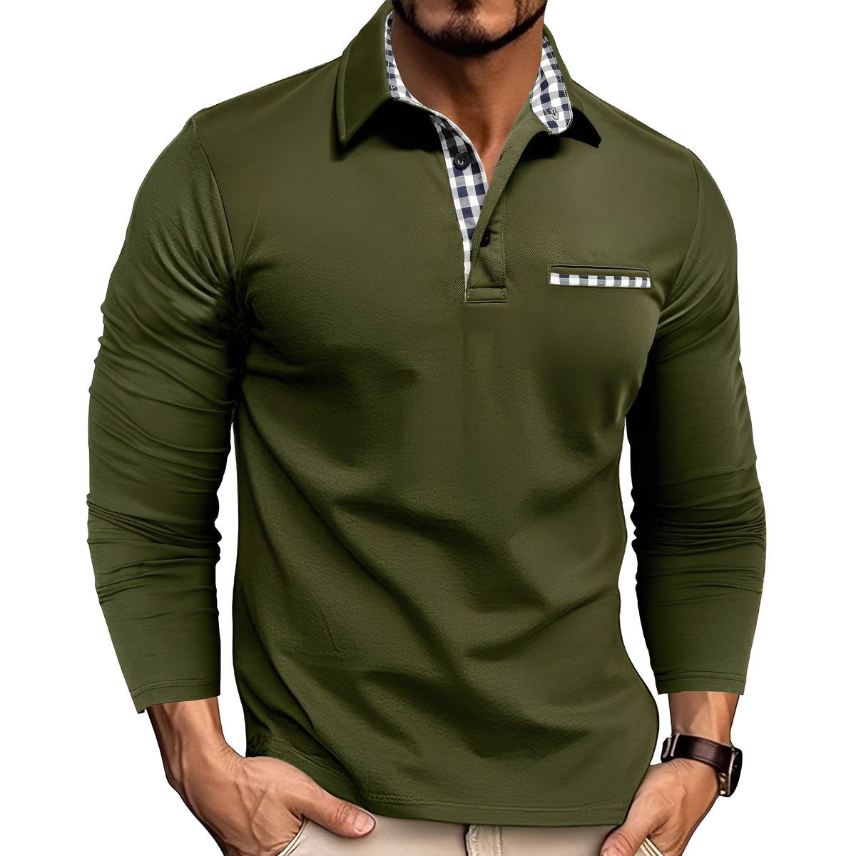 Charel - Langlebiges Langarmshirt