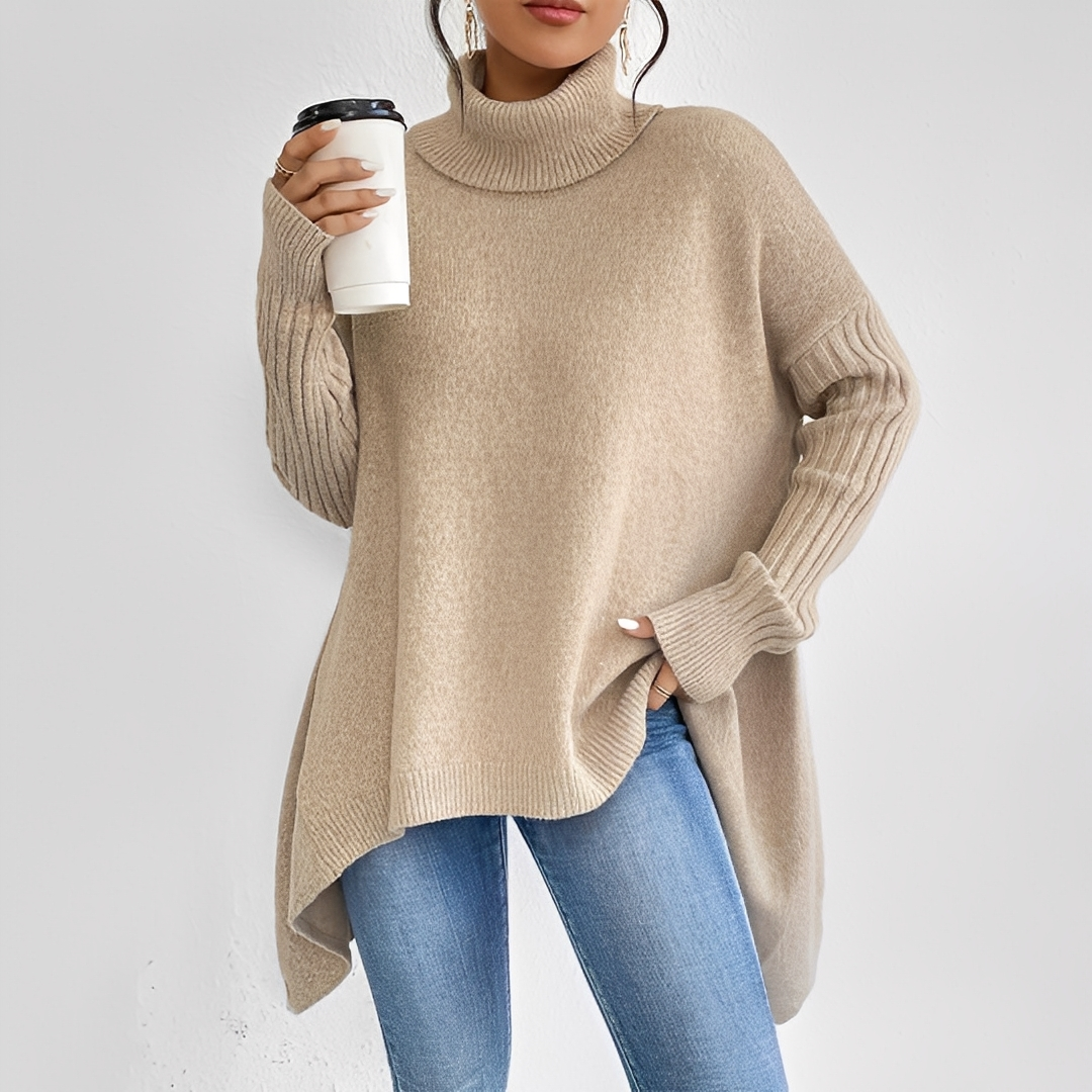 Maëlle - Klassischer Rollkragenpullover