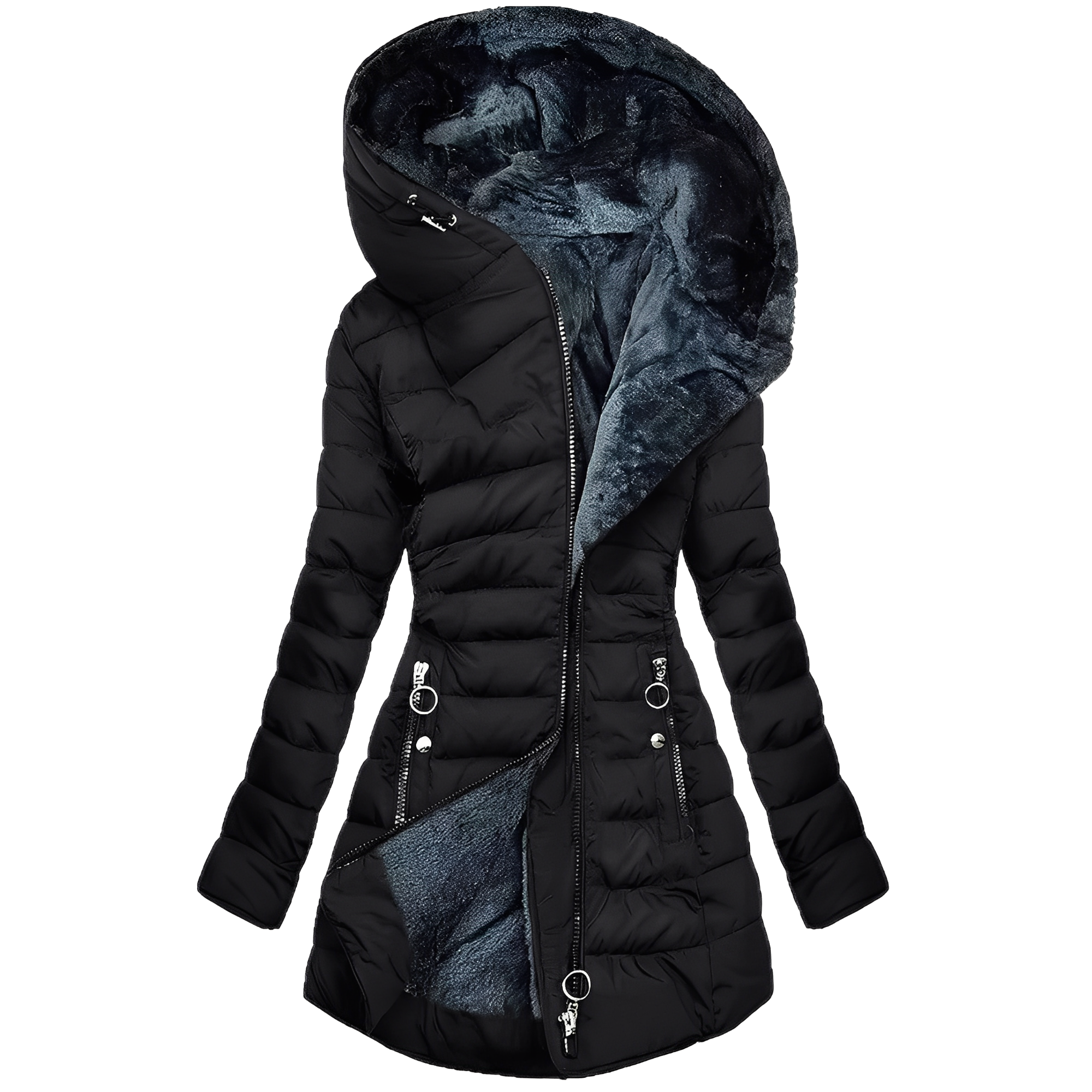 Jasmine - Modische Damen-Kapuzenjacke