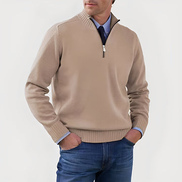 Nolan - Angenehmer Pullover mit halbem Reißverschluss