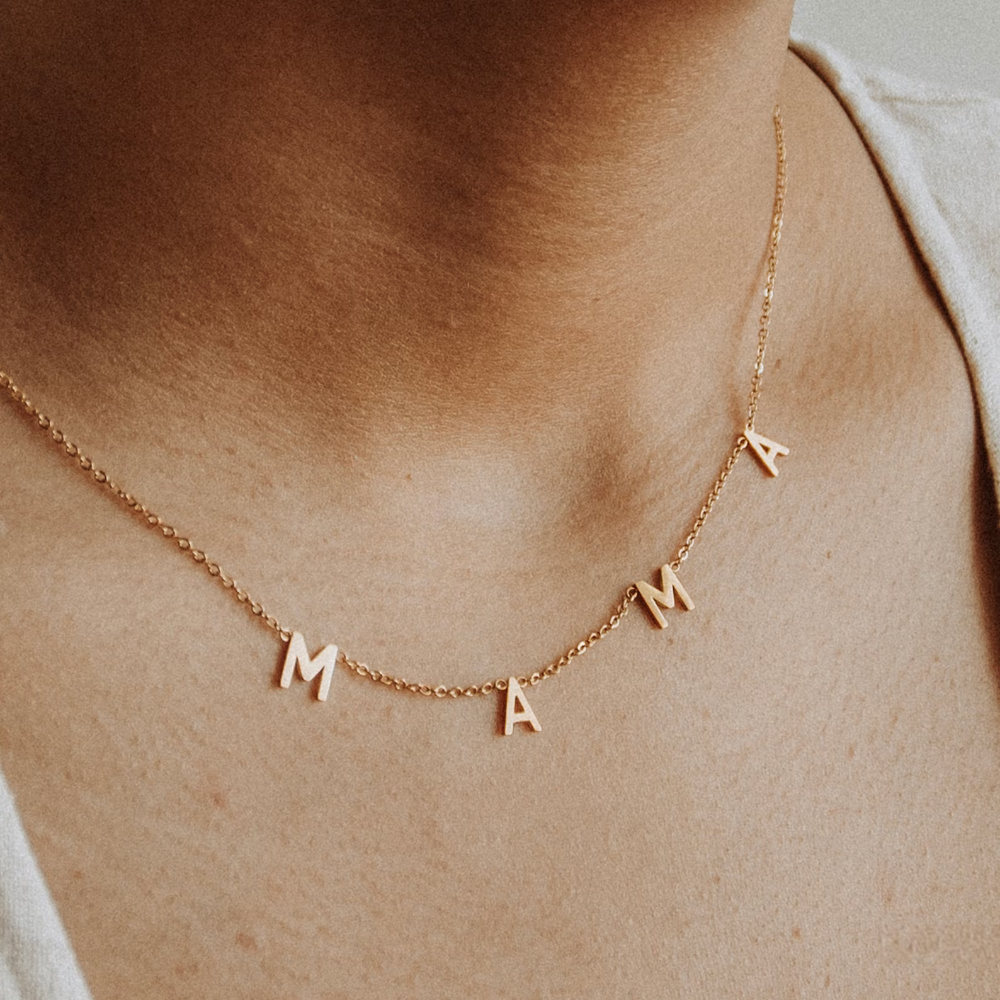 Mama-Halskette - Geschenk-Halskette zum Muttertag
