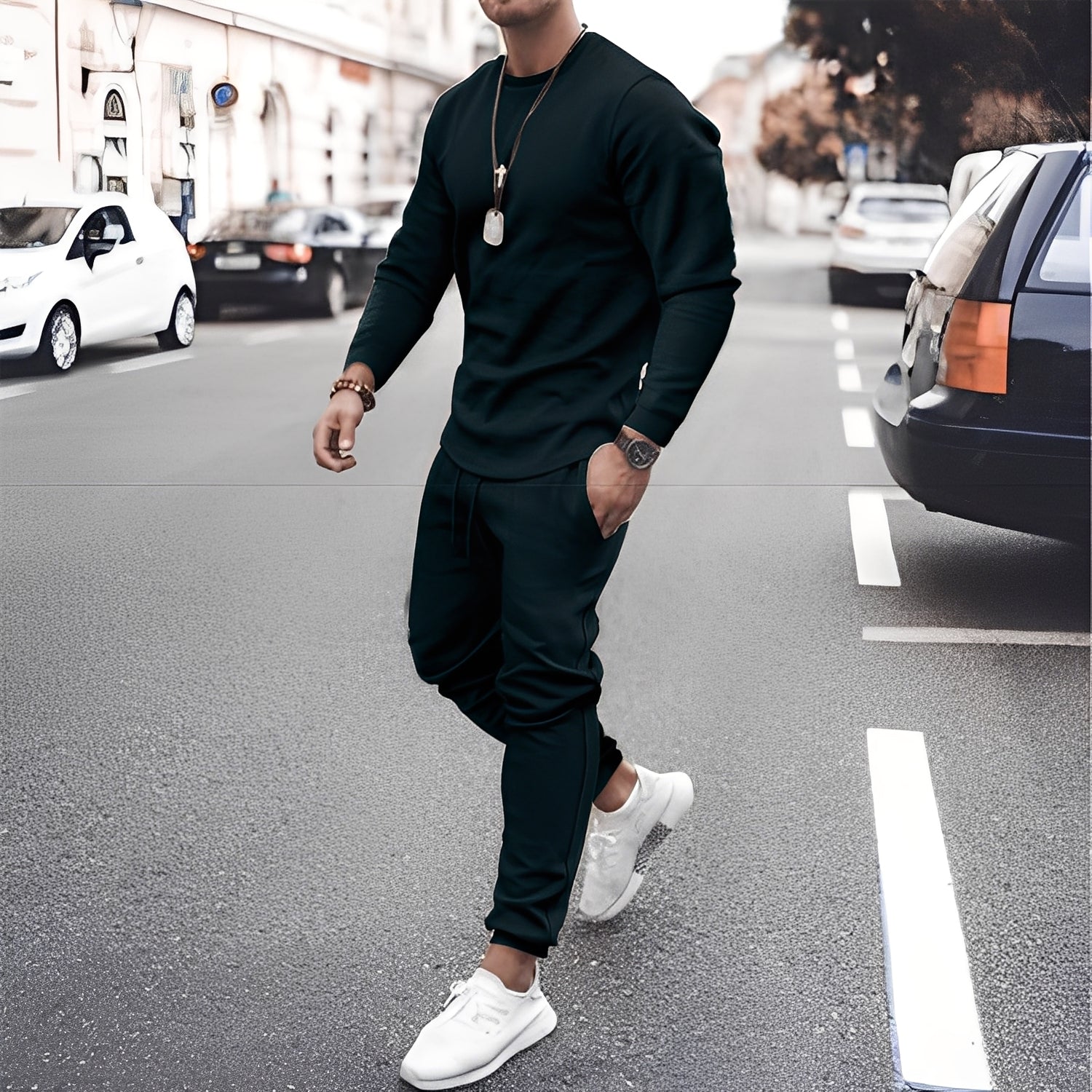 Dwayne - Stilvolles Hosen-Set