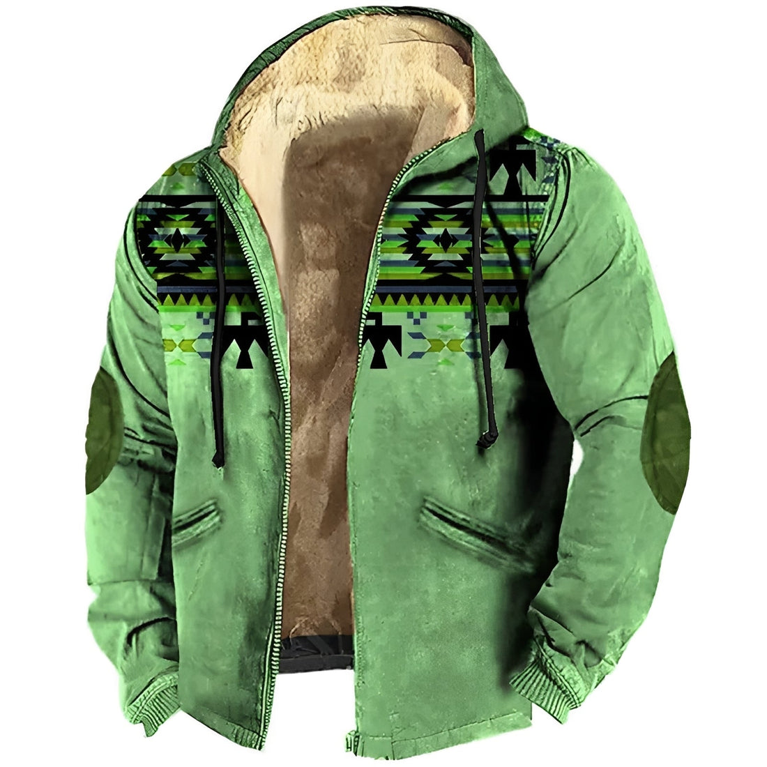 Edwin - Stylischer Herren-Hoodie mit ethnischen Mustern