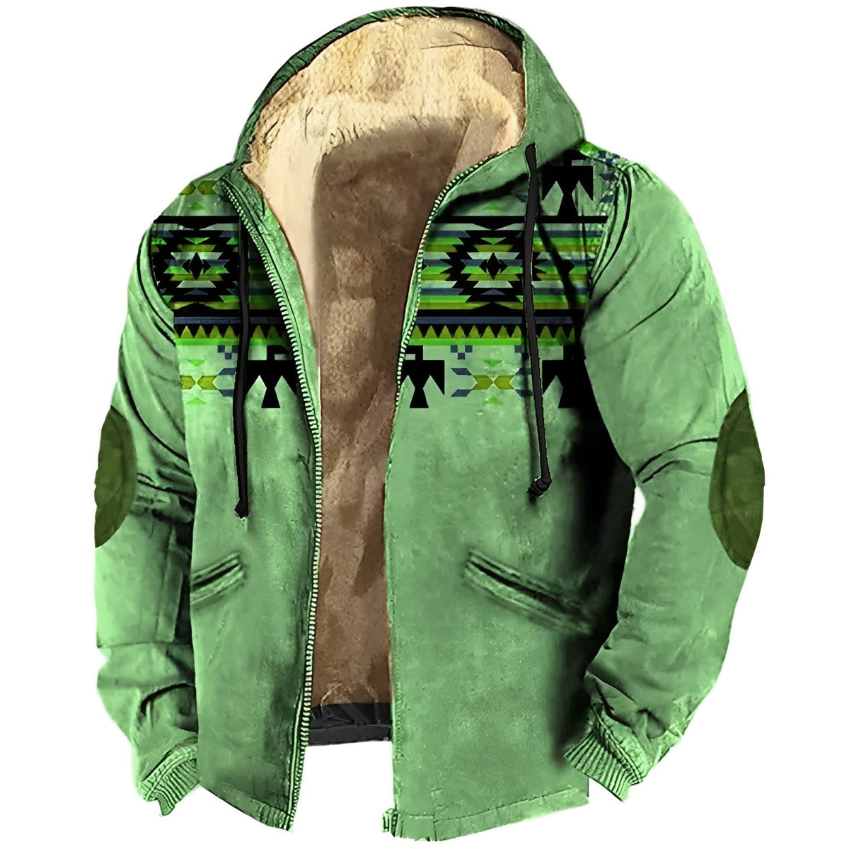 Edwin - Stylischer Herren-Hoodie mit ethnischen Mustern