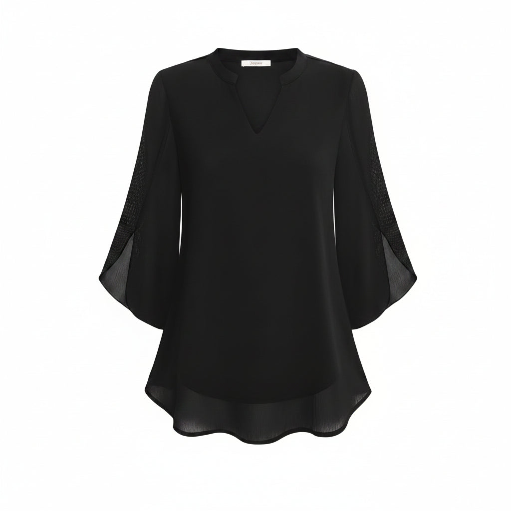 Brianna - Weit geschnittene Bluse mit eleganter Form