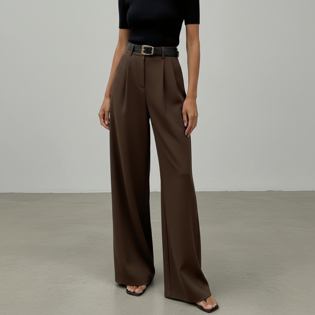 Marlene - Stylische Hose mit weitem Schnitt