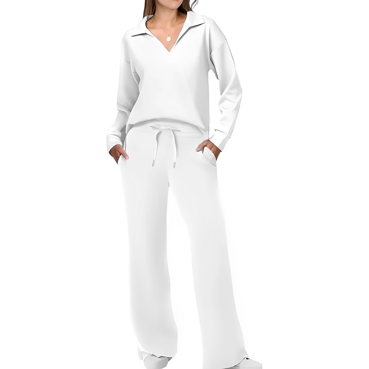 Justina - Komfortables Set für Damen mit Pullover und Hose