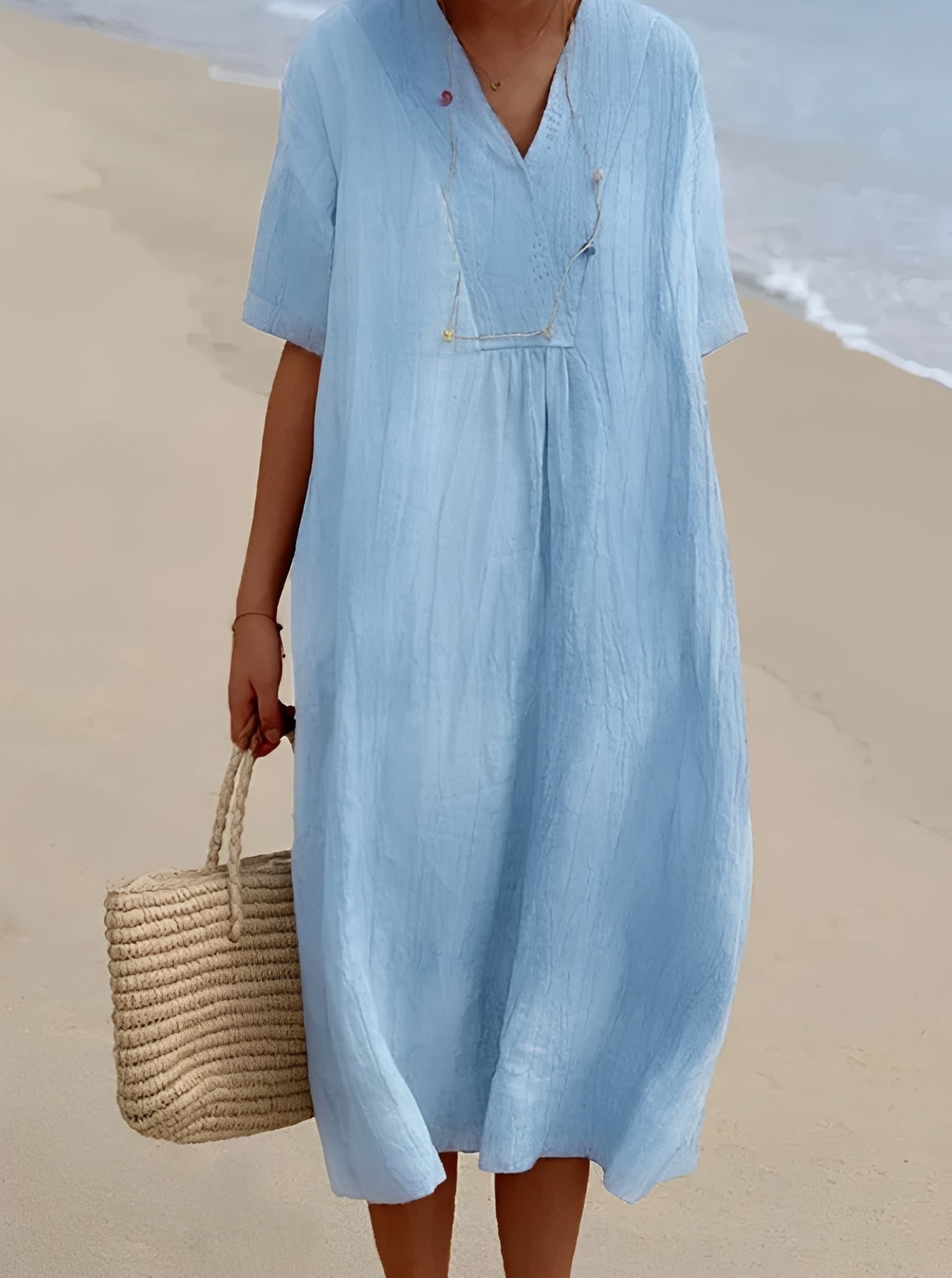 Abigail - Komfortables, locker geschnittenes Damenkleid