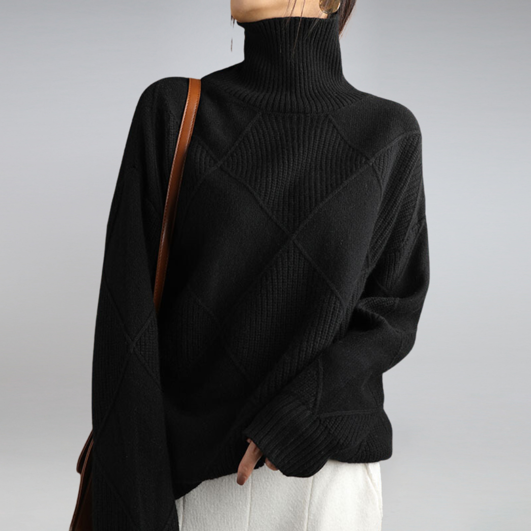 Camille - Stilvoller und komfortabler Rollkragenpullover