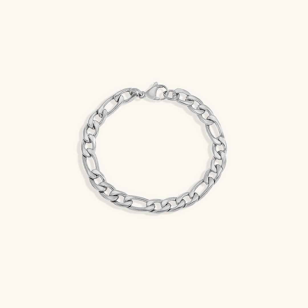 Saturn - Goldenes Kettenarmband