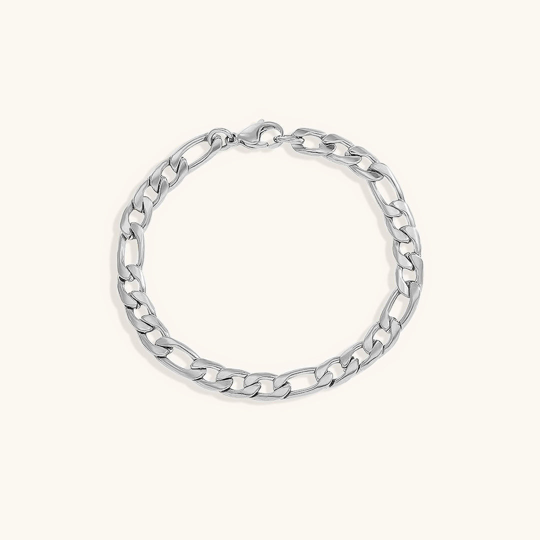 Saturn - Goldenes Kettenarmband