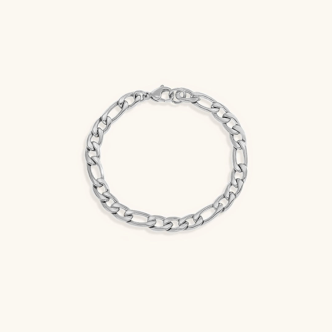 Saturn - Goldenes Kettenarmband