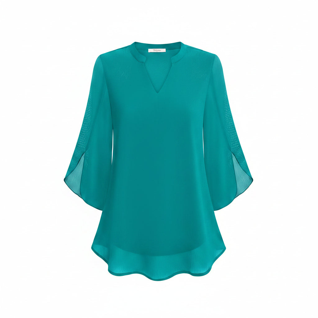 Brianna - Weit geschnittene Bluse mit eleganter Form