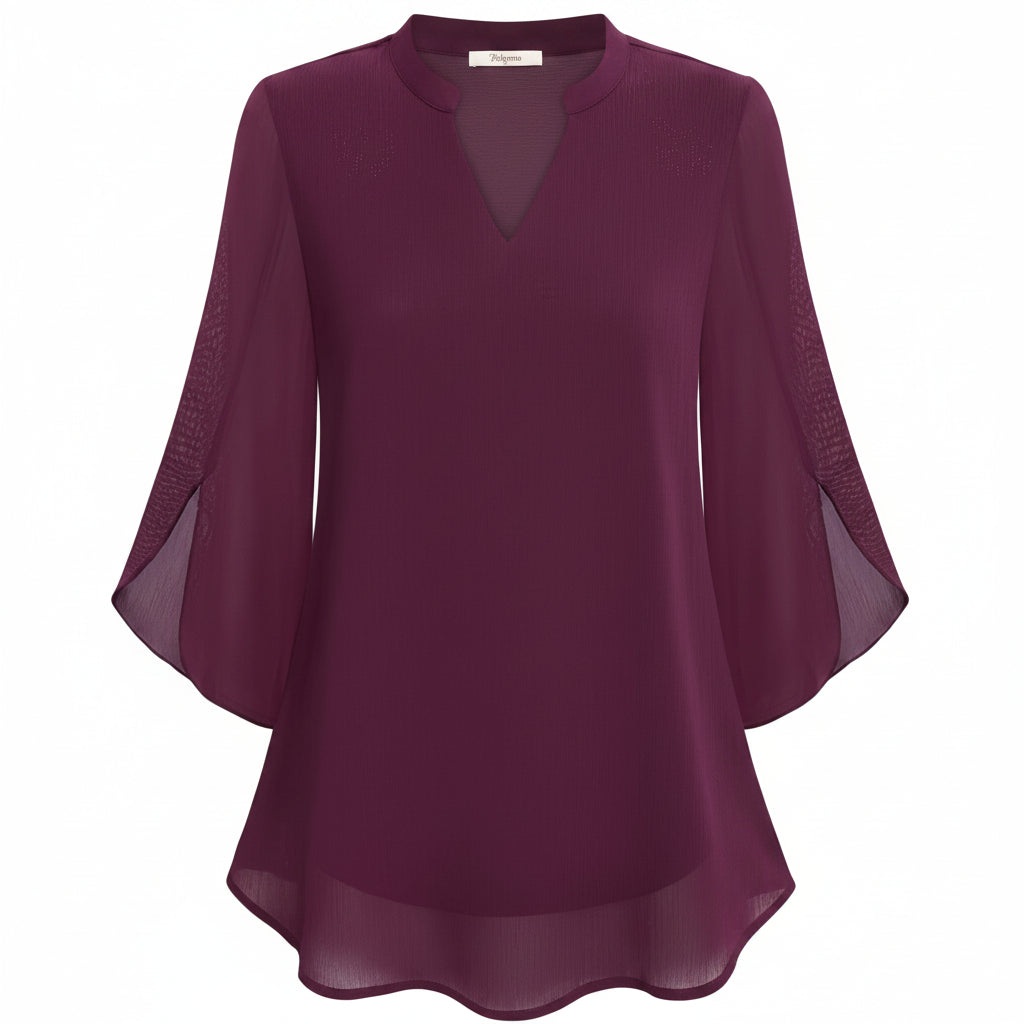 Brianna - Weit geschnittene Bluse mit eleganter Form
