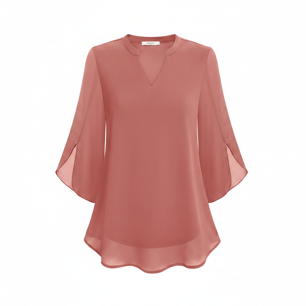 Brianna - Weit geschnittene Bluse mit eleganter Form