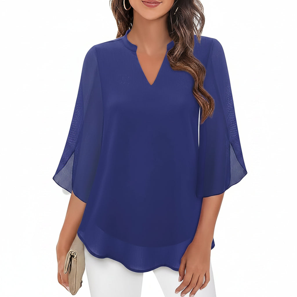 Brianna - Weit geschnittene Bluse mit eleganter Form