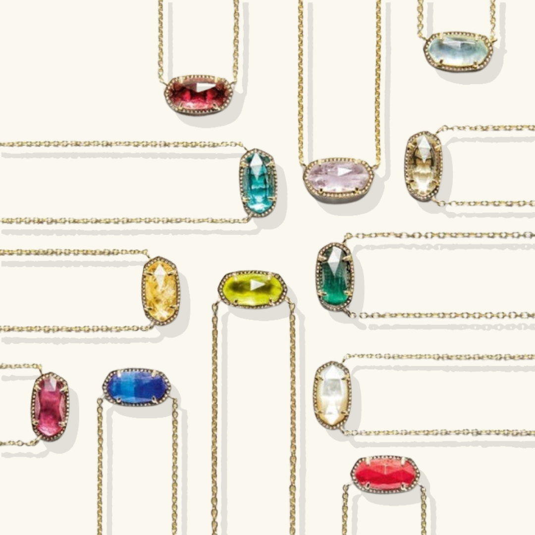 Viya – Elegante Geburtsstein-Kette