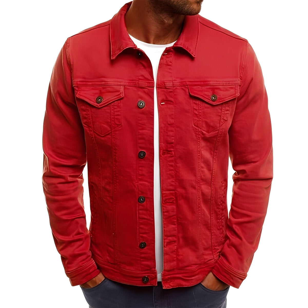 Steven - Robuste Jacke mit Fächern