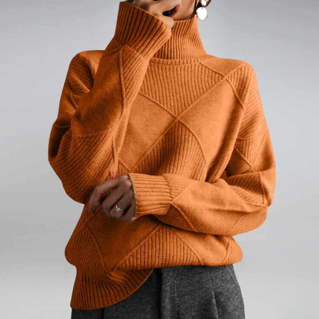 Camille - Stilvoller und komfortabler Rollkragenpullover