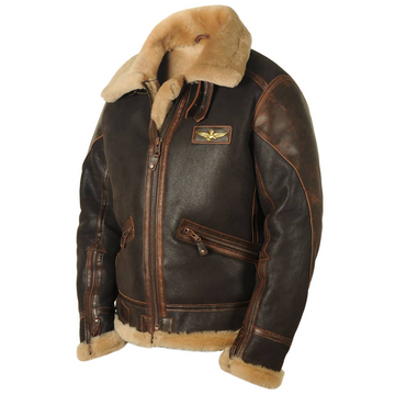 William - Dicke und warme Herrenjacke im Retro-Stil