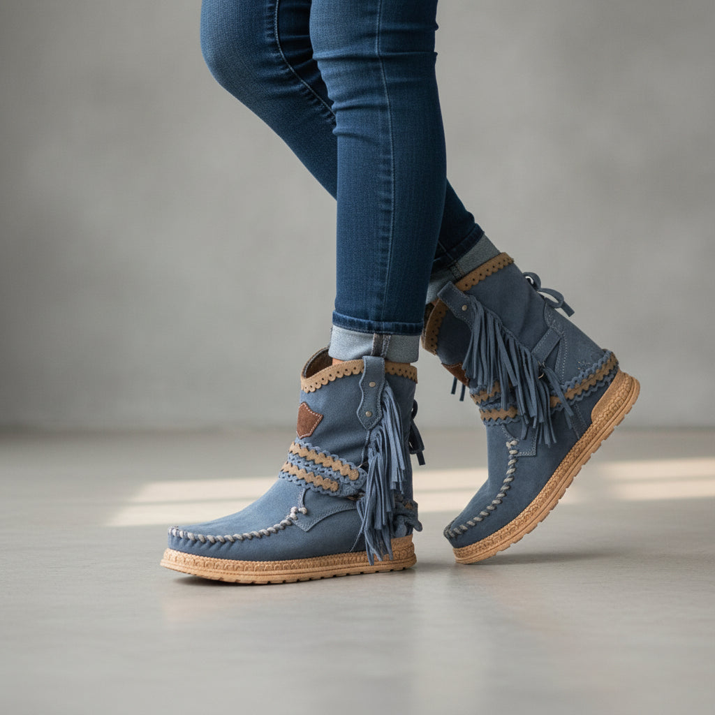 Brianna - Stilvolle Boho-Stiefeletten
