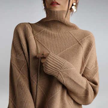 Camille - Stilvoller und komfortabler Rollkragenpullover