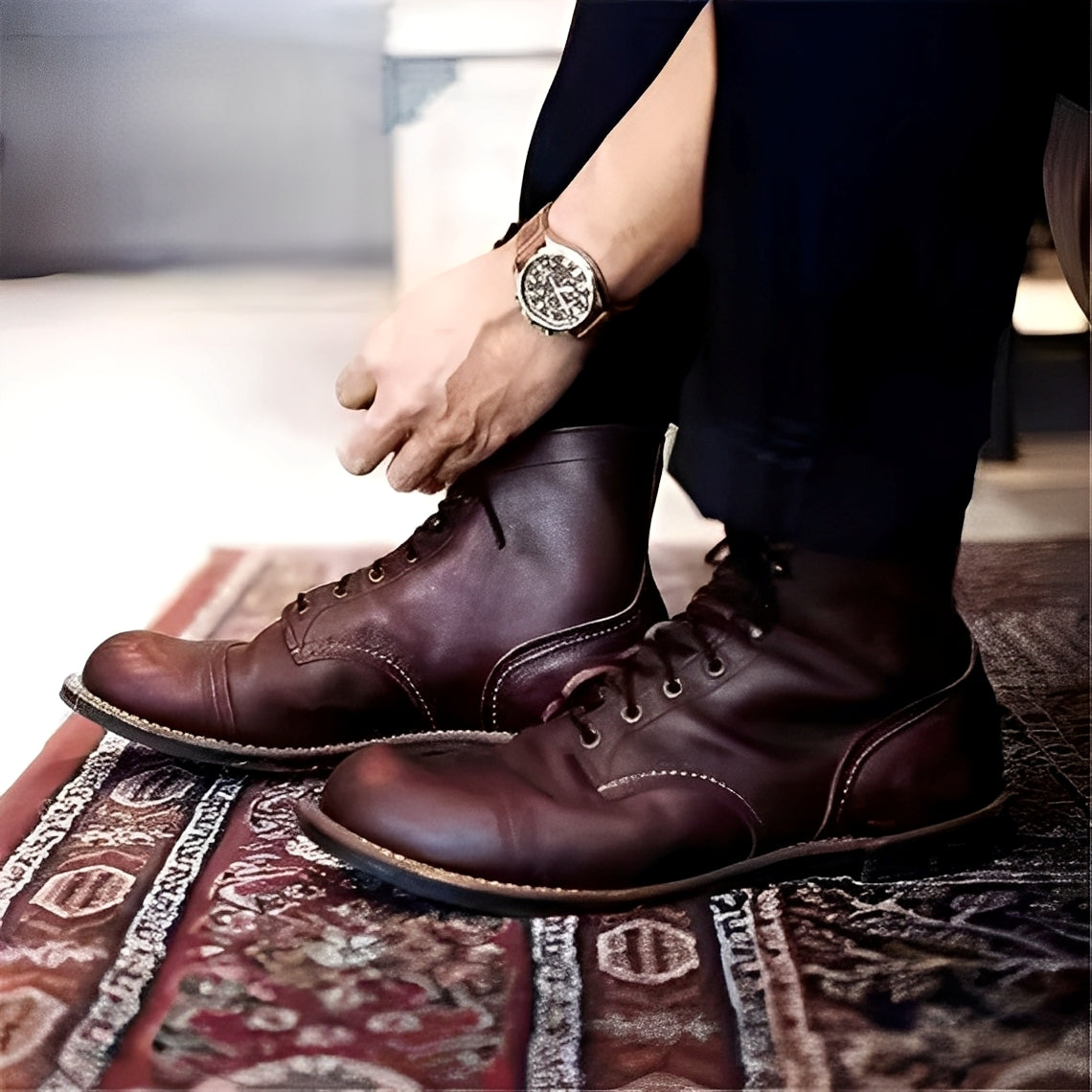Garrick - Strapazierfähige Vintage-Stiefel