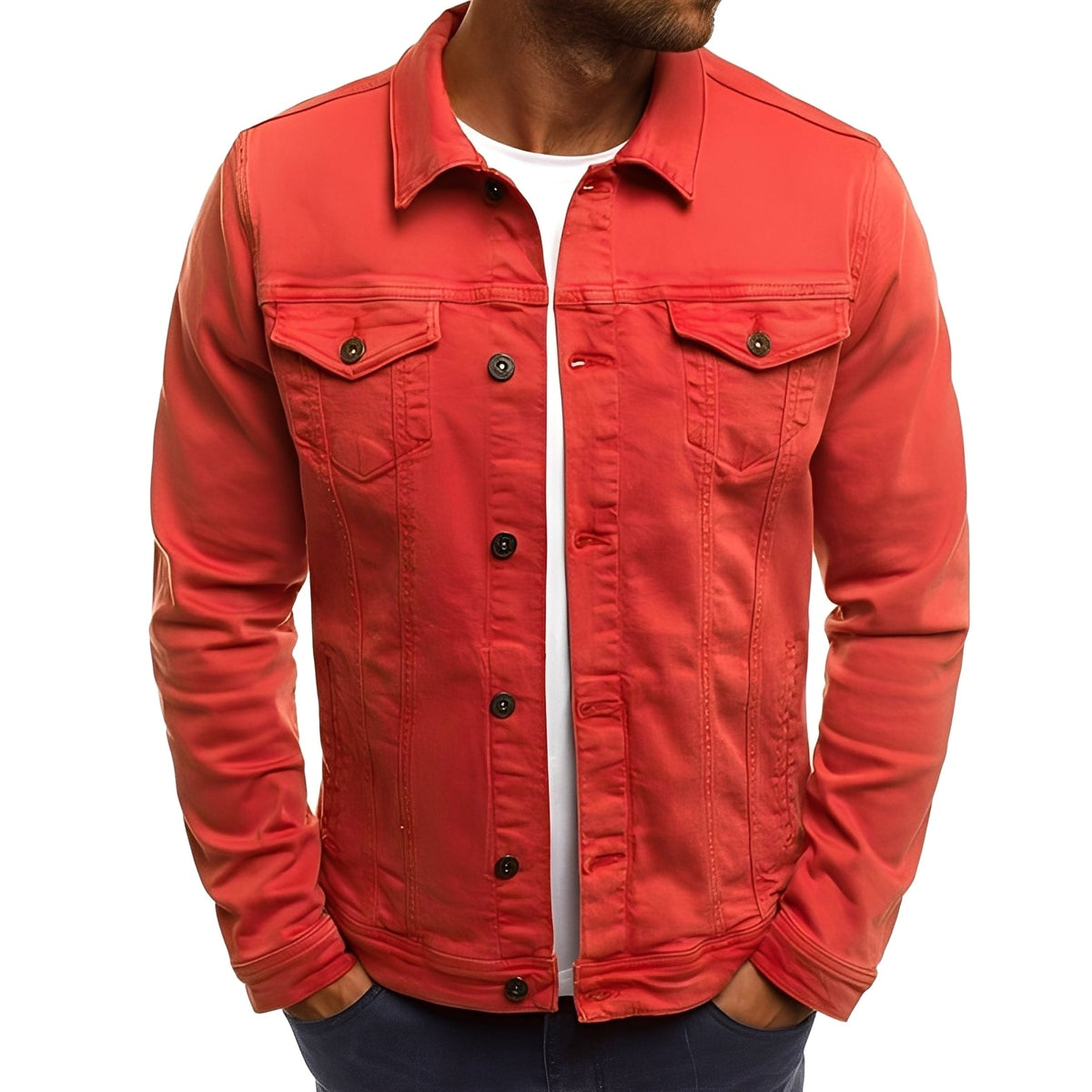 Steven - Robuste Jacke mit Fächern